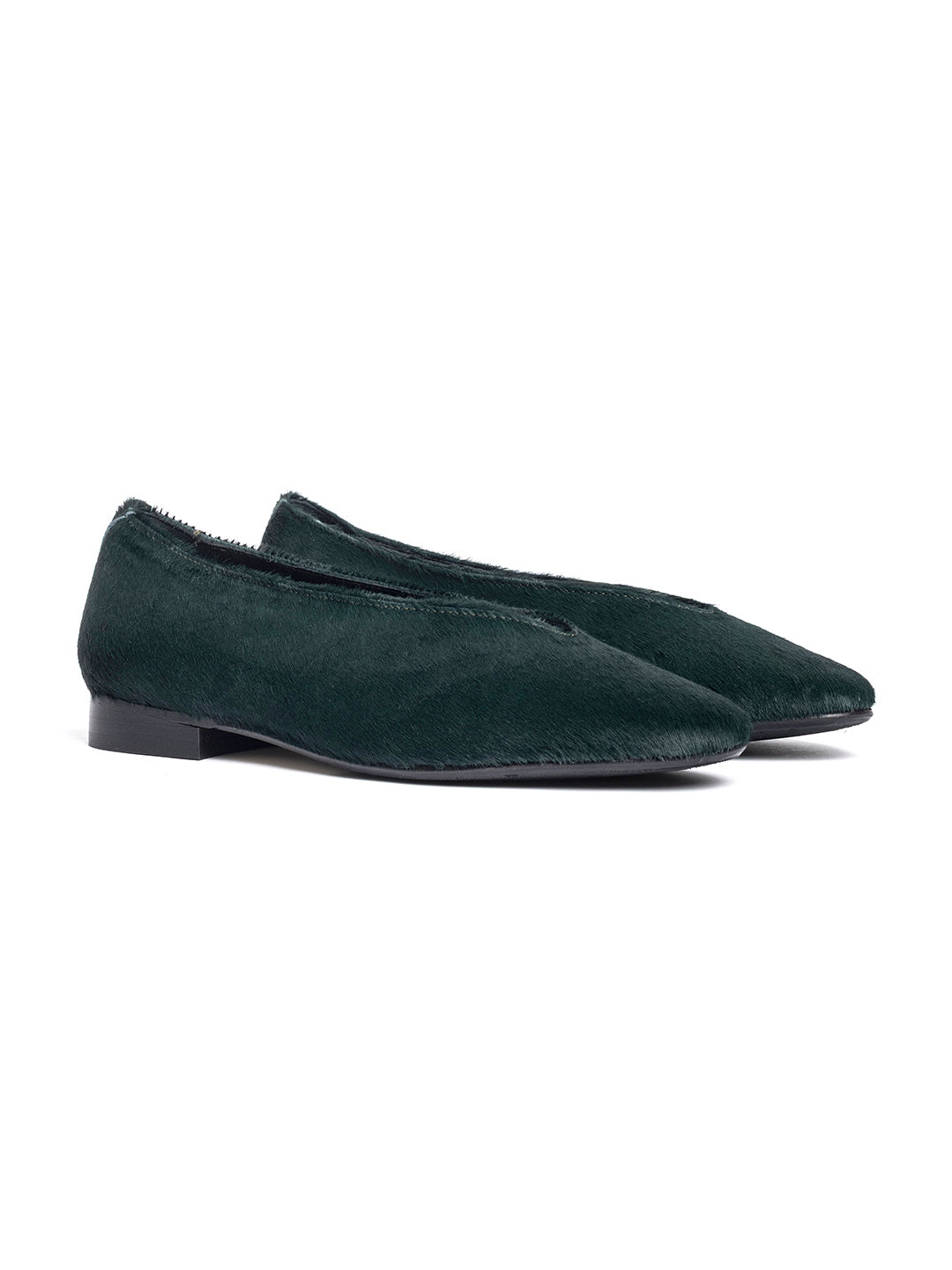 Ballerine in cavallino BL2617 - Verde