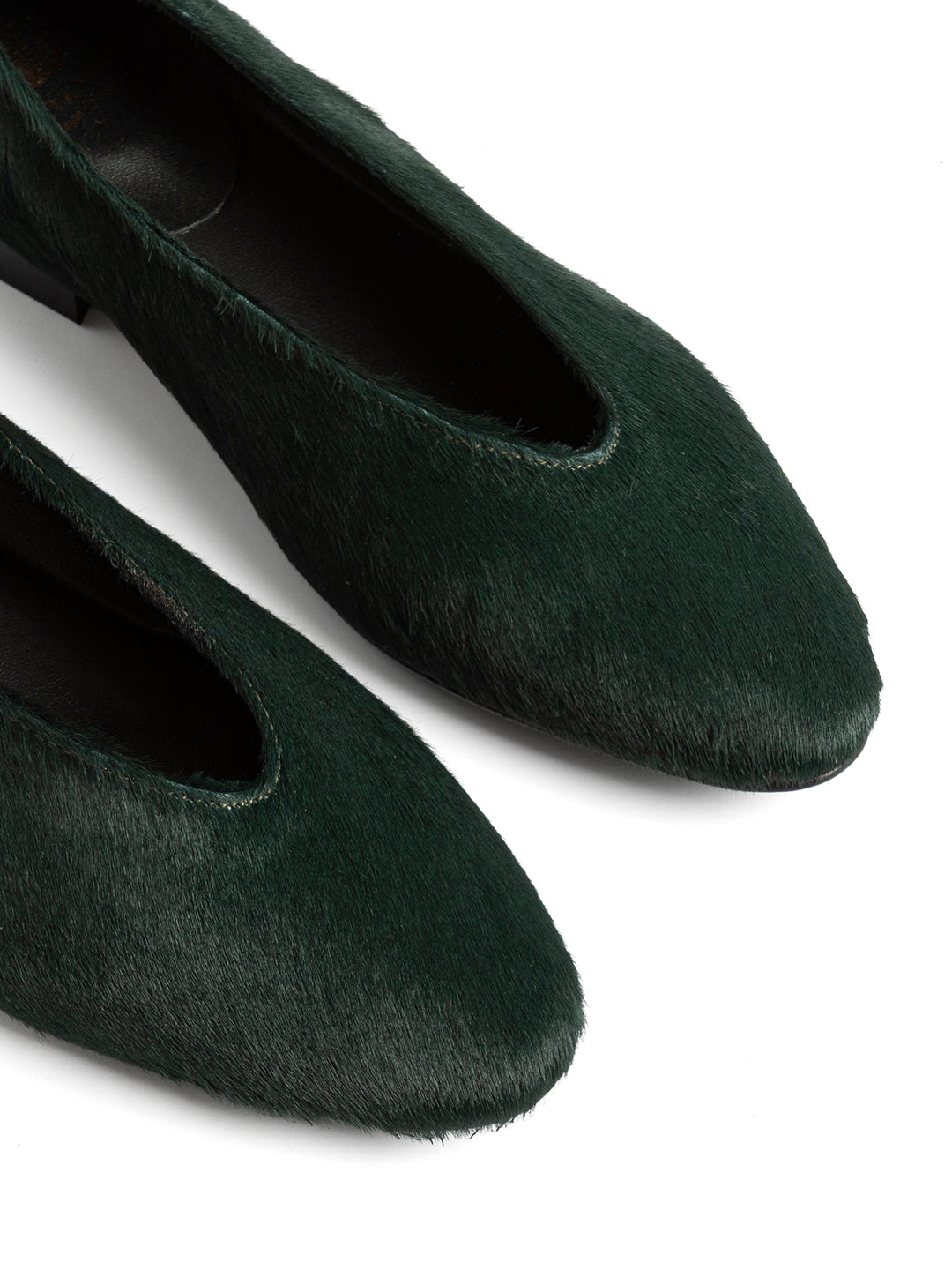 Ballerine in cavallino BL2617 - Verde
