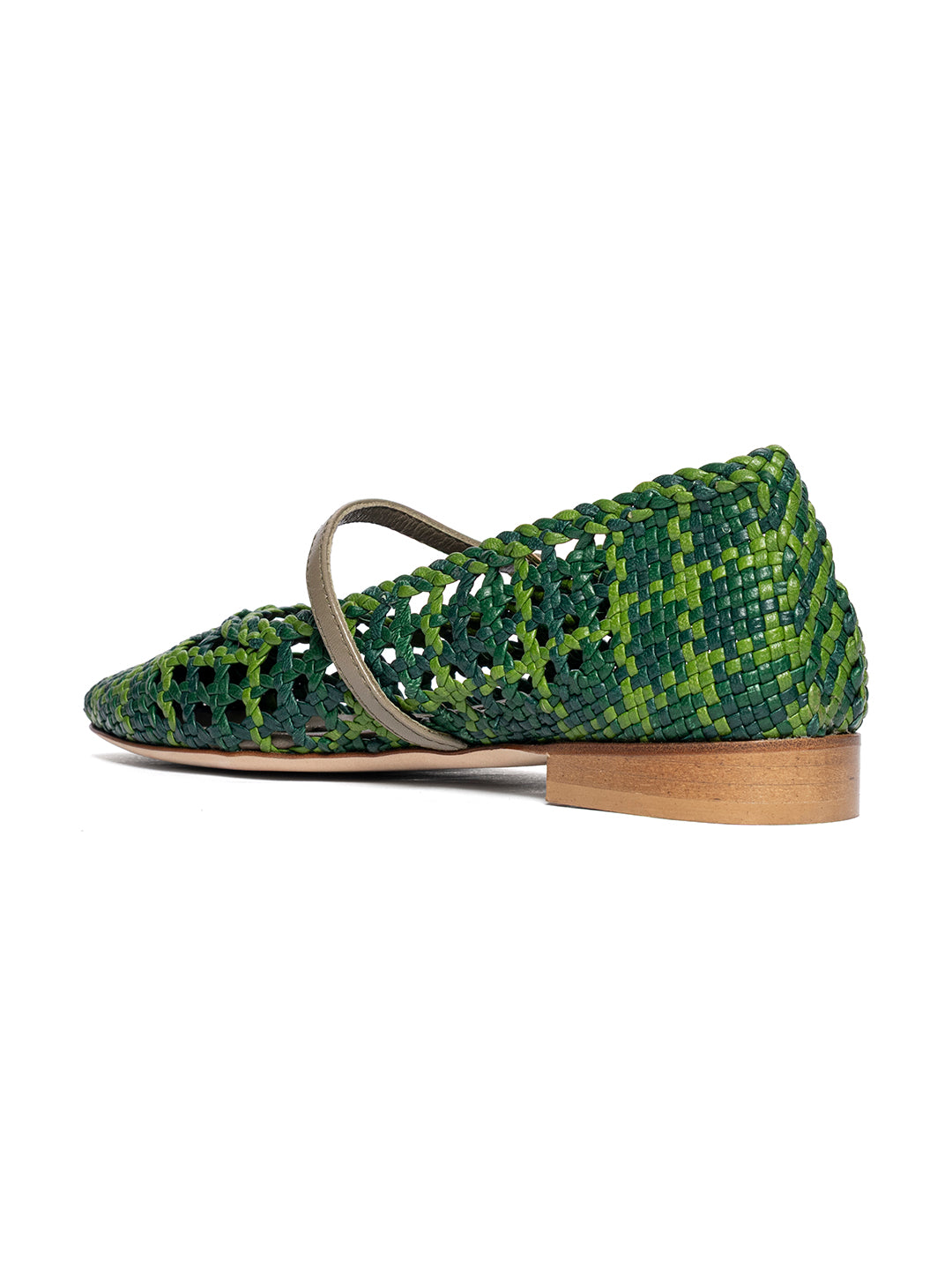 Ballerine in pelle intrecciata BL2653