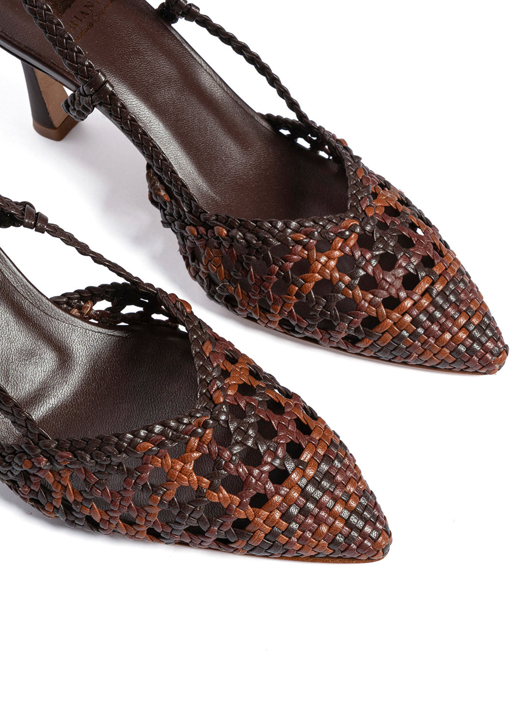 Décolleté slingback intreccio CH1767/RT