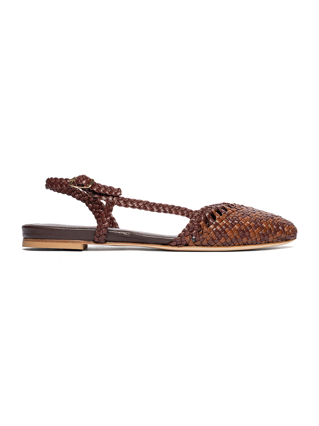 Ballerine in pelle intrecciata CH2650