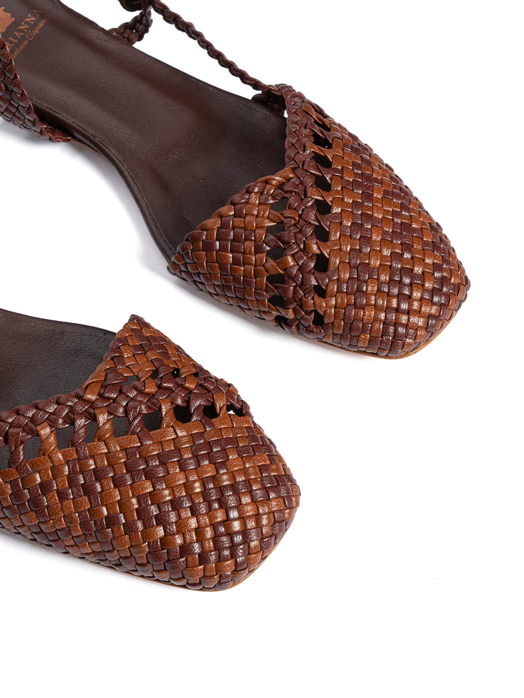Ballerine in pelle intrecciata CH2650
