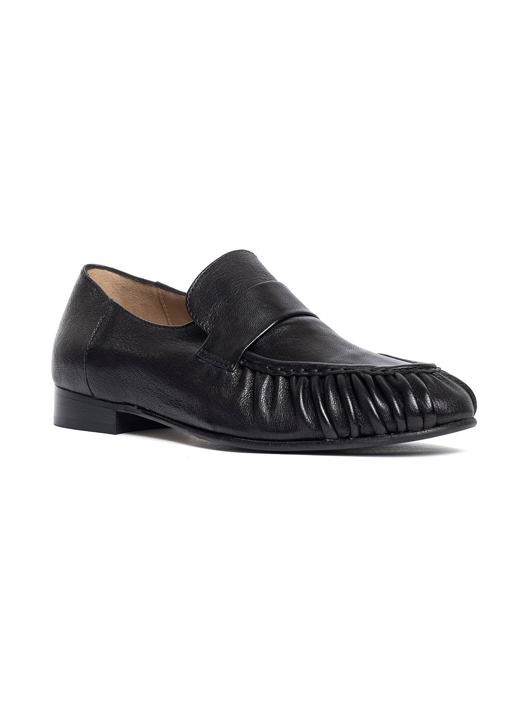 Mocassini in pelle MO2599 - Nero
