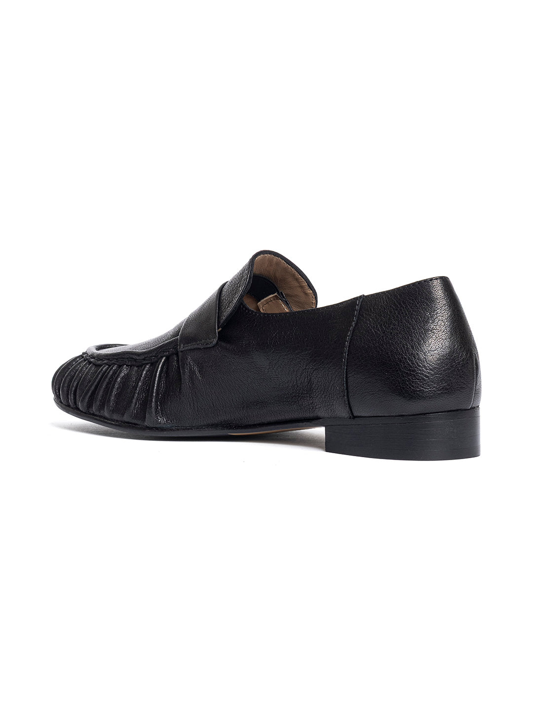 Mocassini in pelle MO2599 - Nero