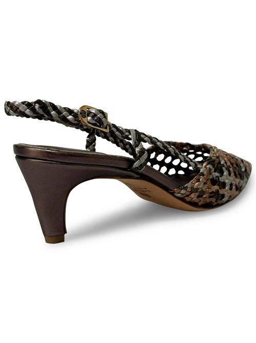 Décolleté slingback intreccio multicielo CH1766
