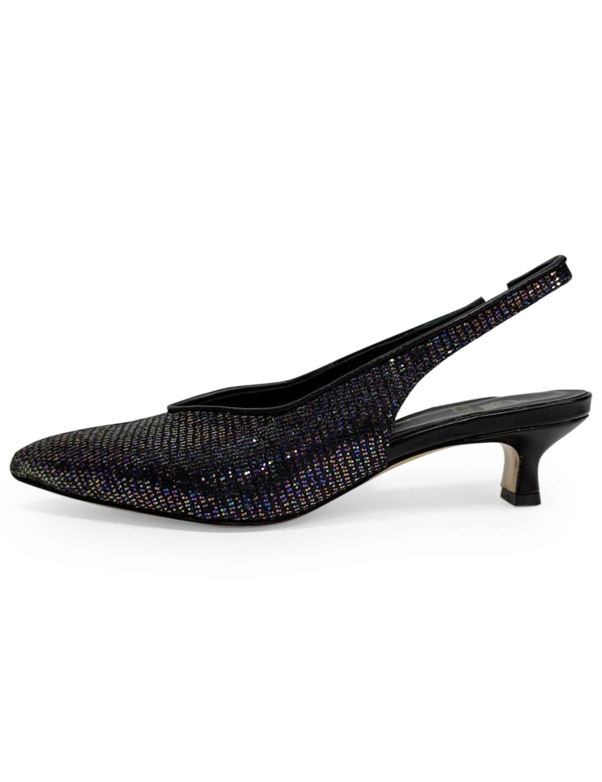 Décolleté slingback prune de lune CH2529/RT