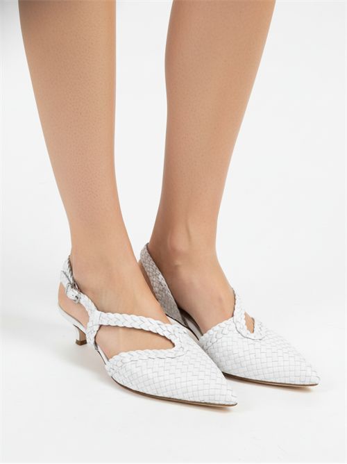 Décolleté slingback intreccio CH2568/RT