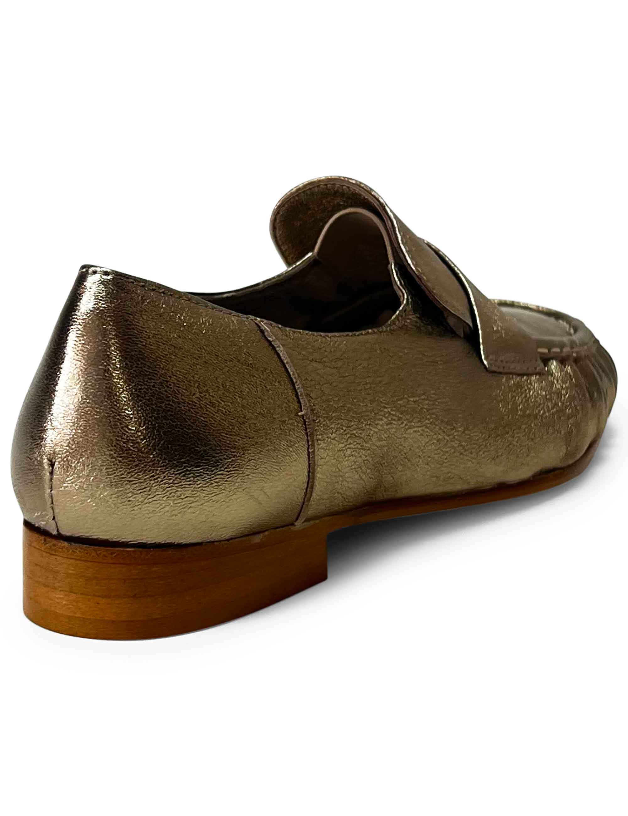 Mocassino in pelle laminata Alba MO2599