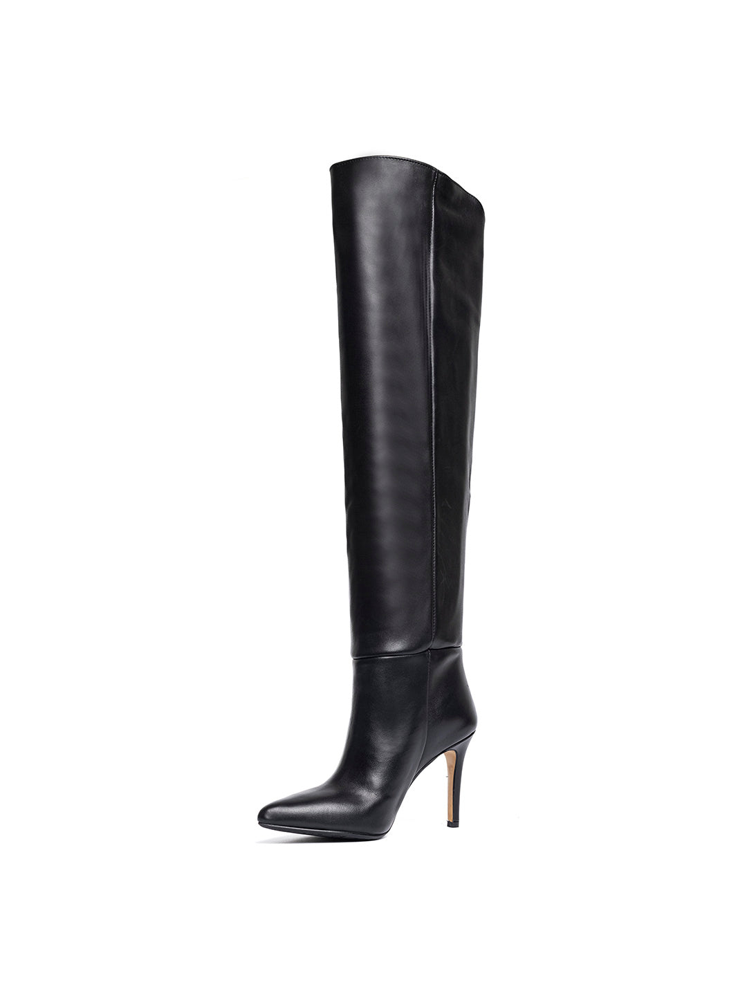 Stivali in pelle ST1175 - Nero