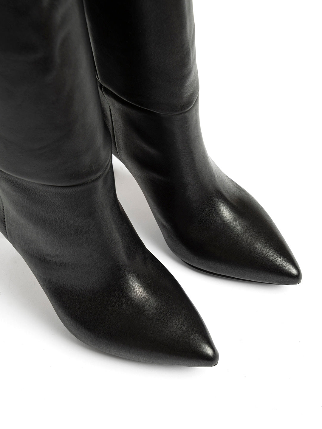 Stivali in pelle ST1175 - Nero