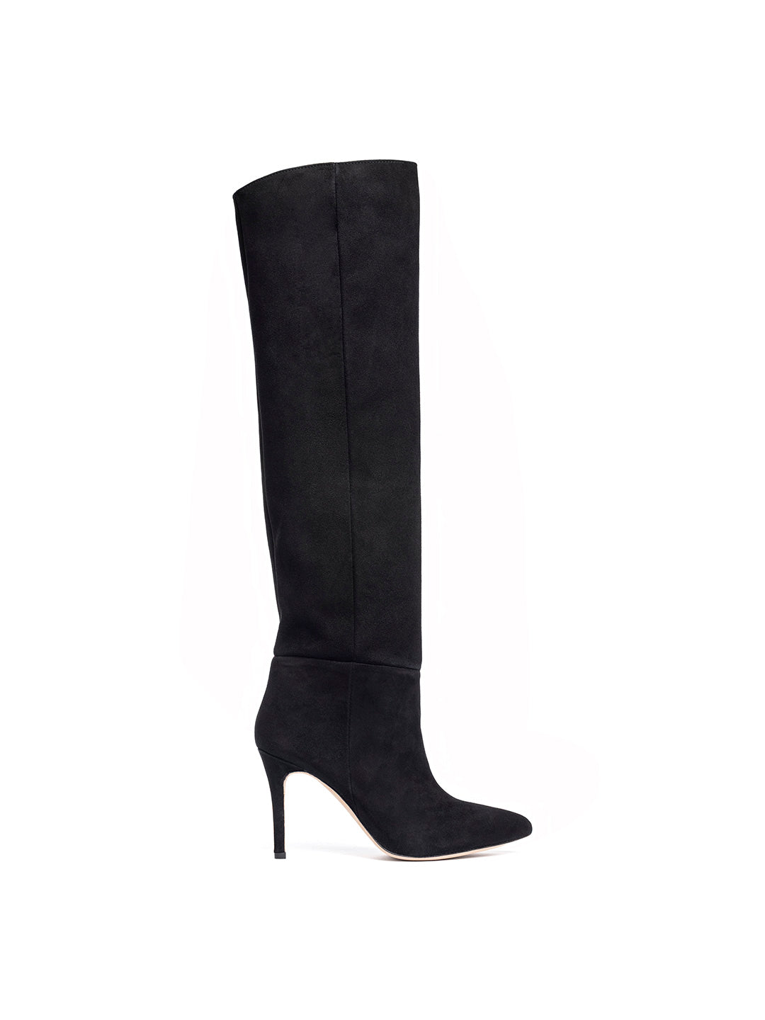 Stivali in camoscio ST1175 - Nero