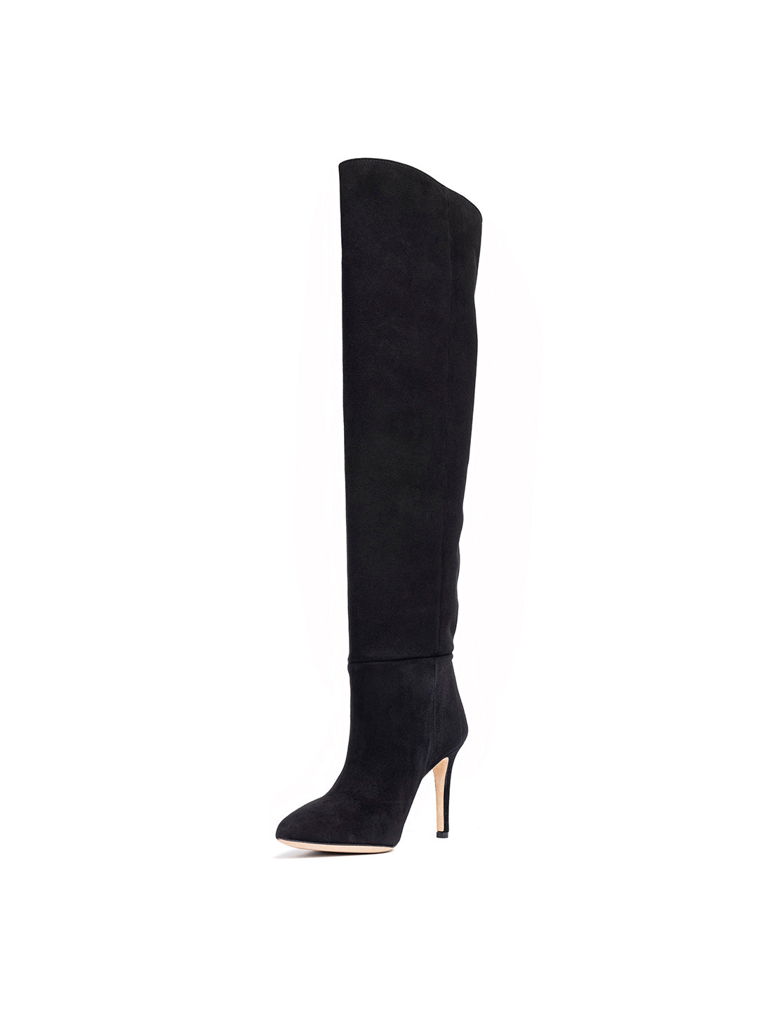 Stivali in camoscio ST1175 - Nero