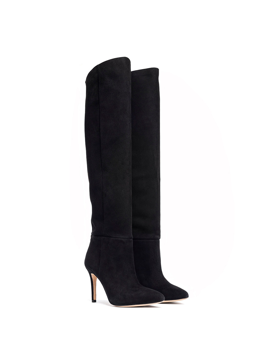Stivali in camoscio ST1175 - Nero