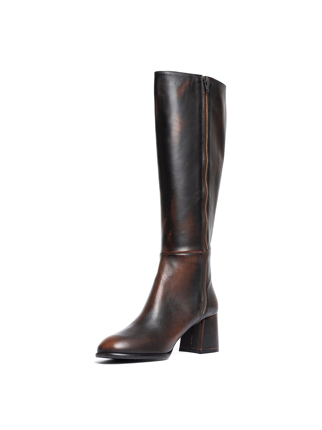 Stivali in pelle asport ST1585 - Cuoio