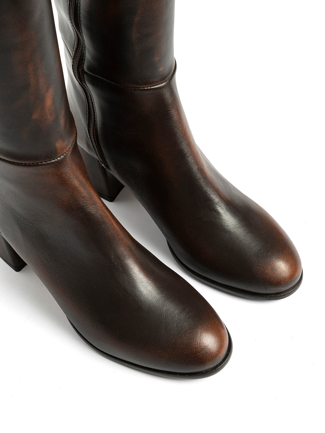 Stivali in pelle asport ST1585 - Cuoio