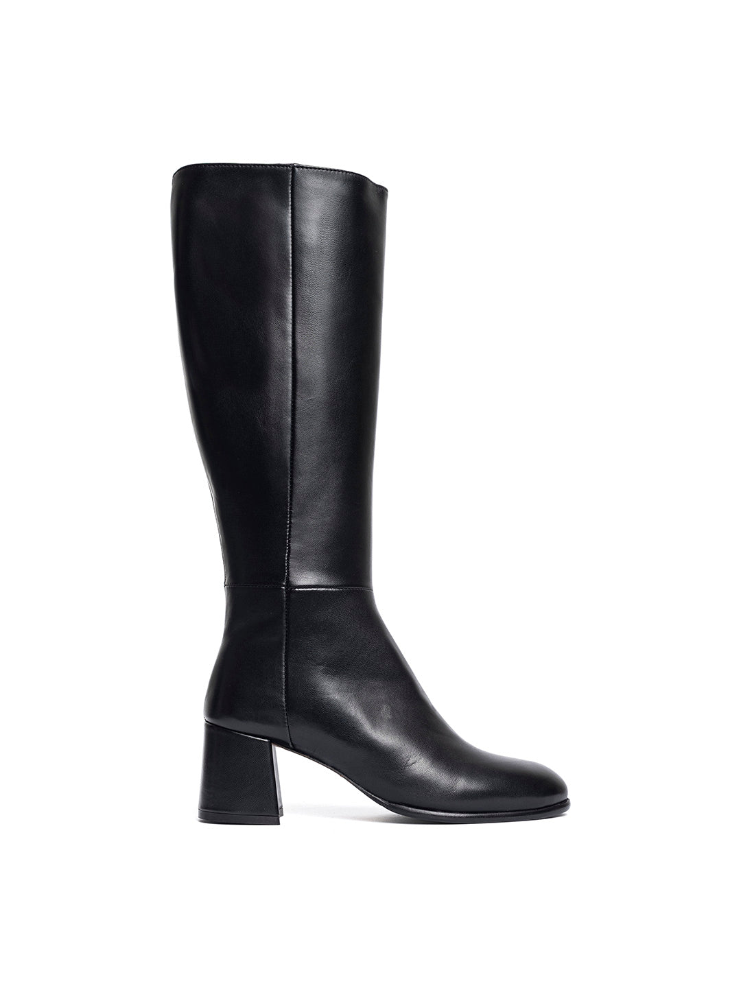 Stivali in pelle ST1585 - Nero