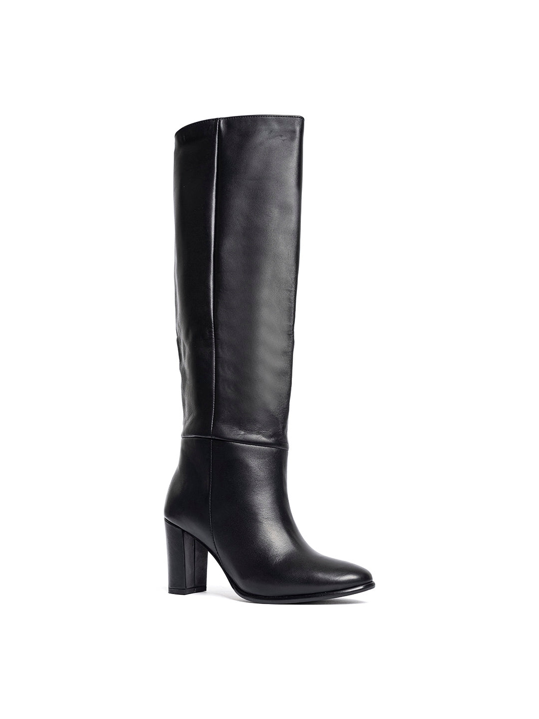 Stivali in pelle ST1593 - Nero