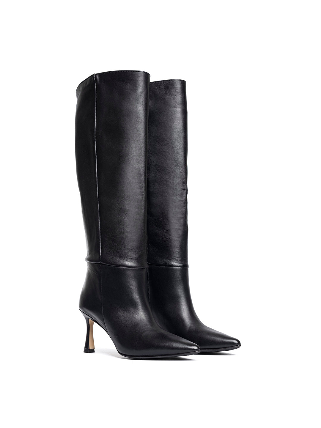 Stivali in pelle ST1676/RT - Nero