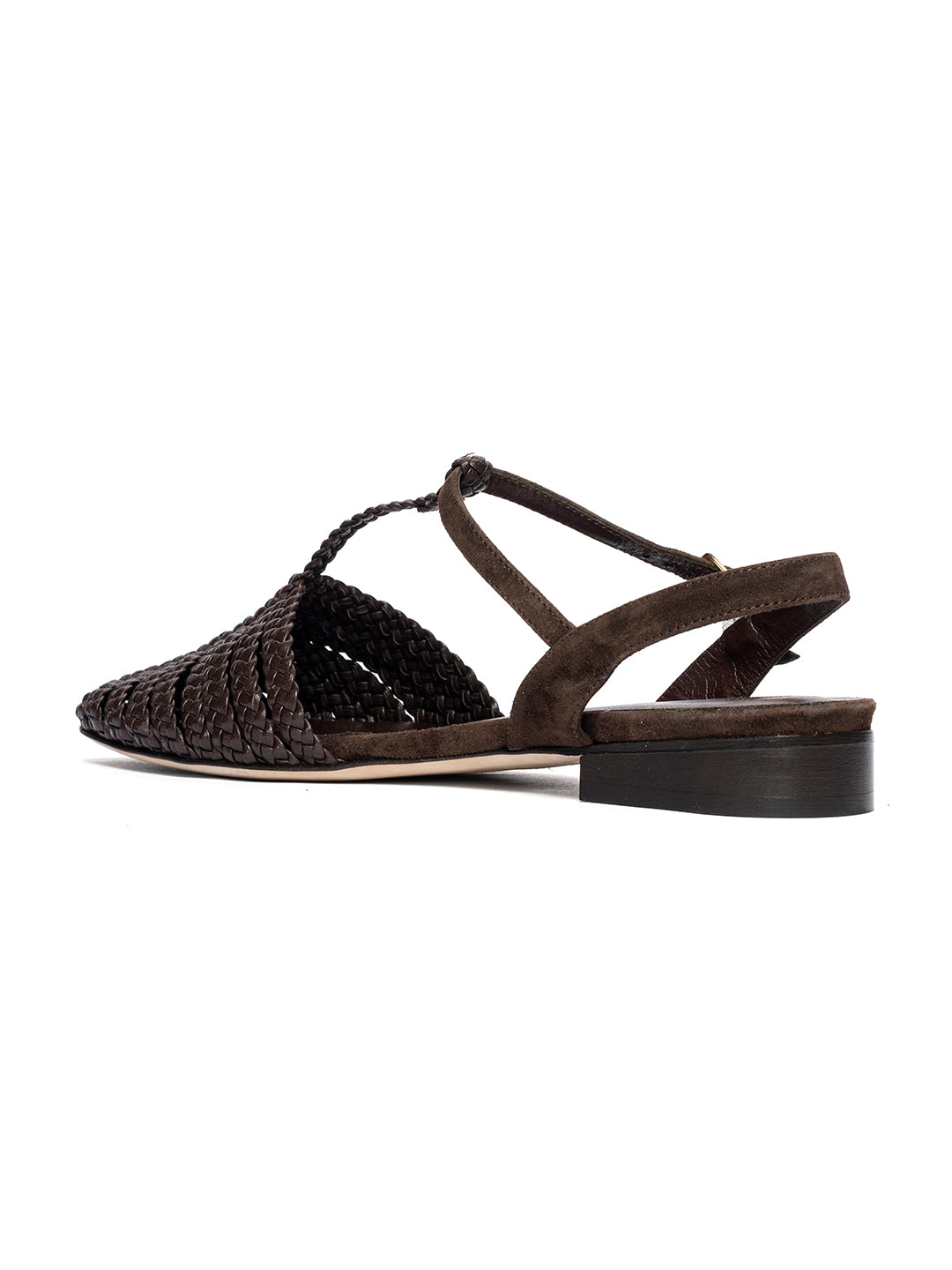 Ballerine in pelle intrecciata TG2652