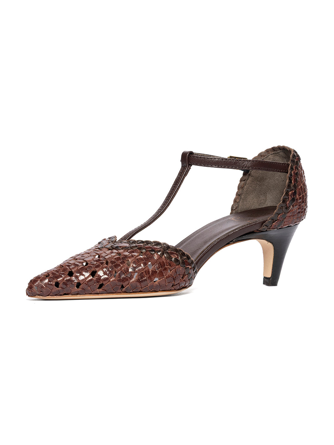 Tanghera in pelle intrecciata TG2658/C