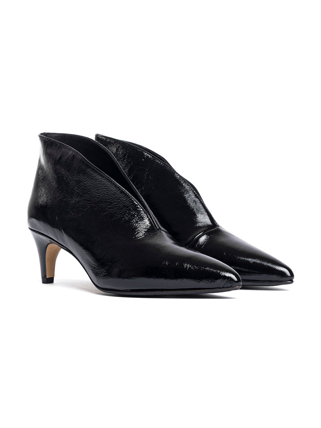 Tronchetti in pelle TR2426 - Nero