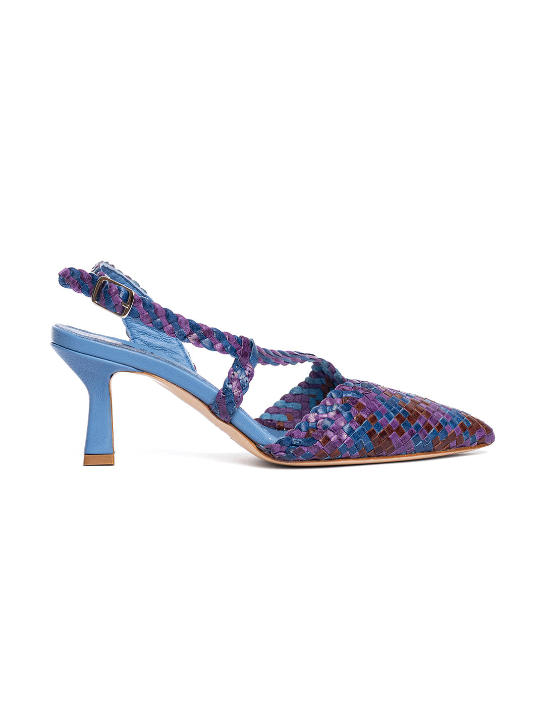 Decollete slingback con intreccio CH2717/RT