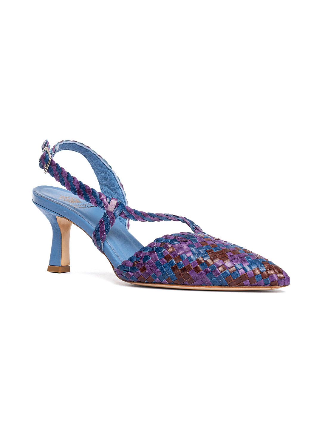 Decollete slingback con intreccio CH2717/RT