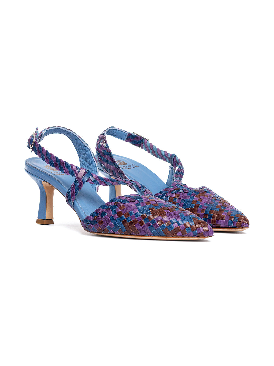 Decollete slingback con intreccio CH2717/RT