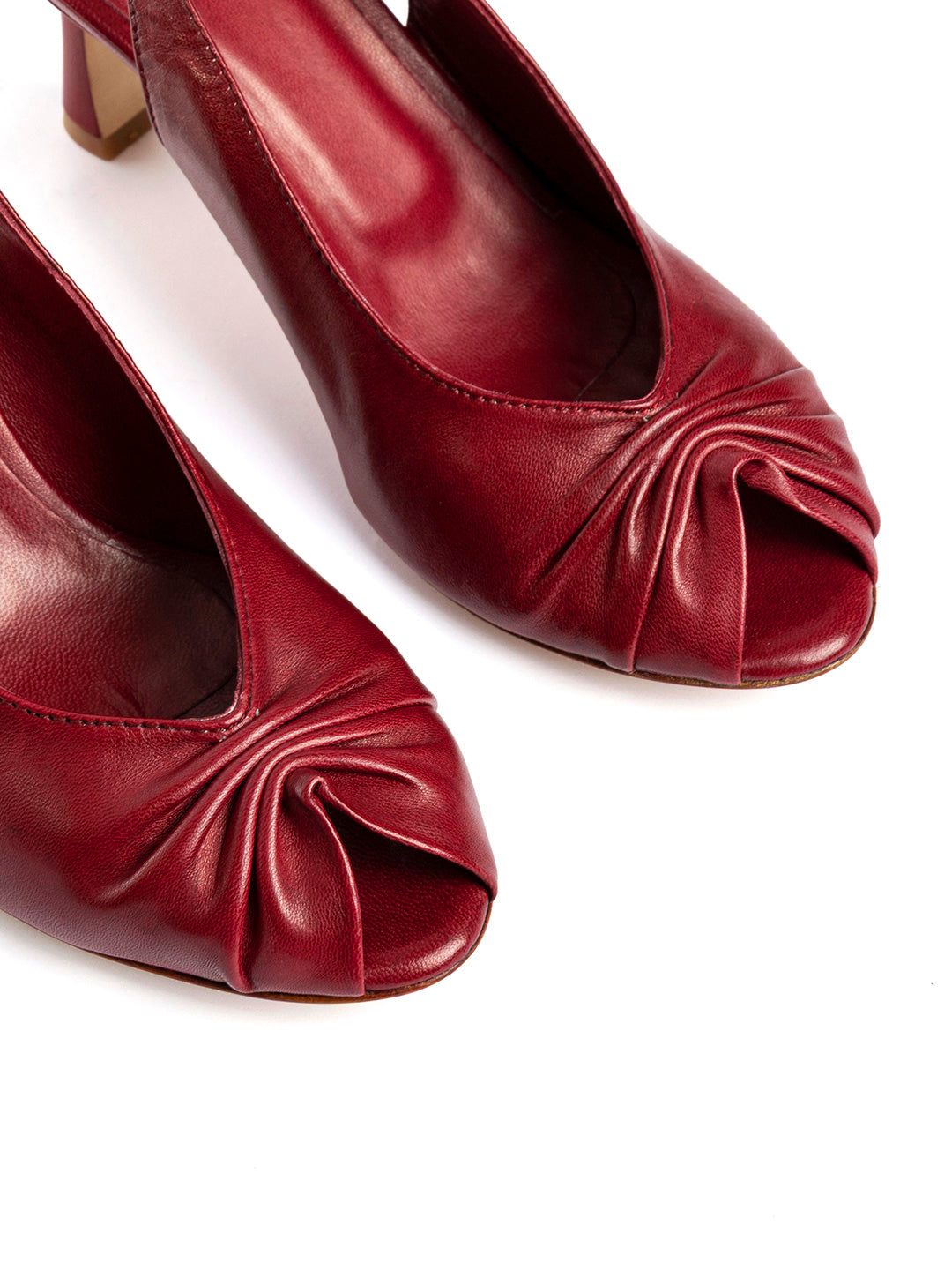 Sandali slingback con arriccio CH2691/RT