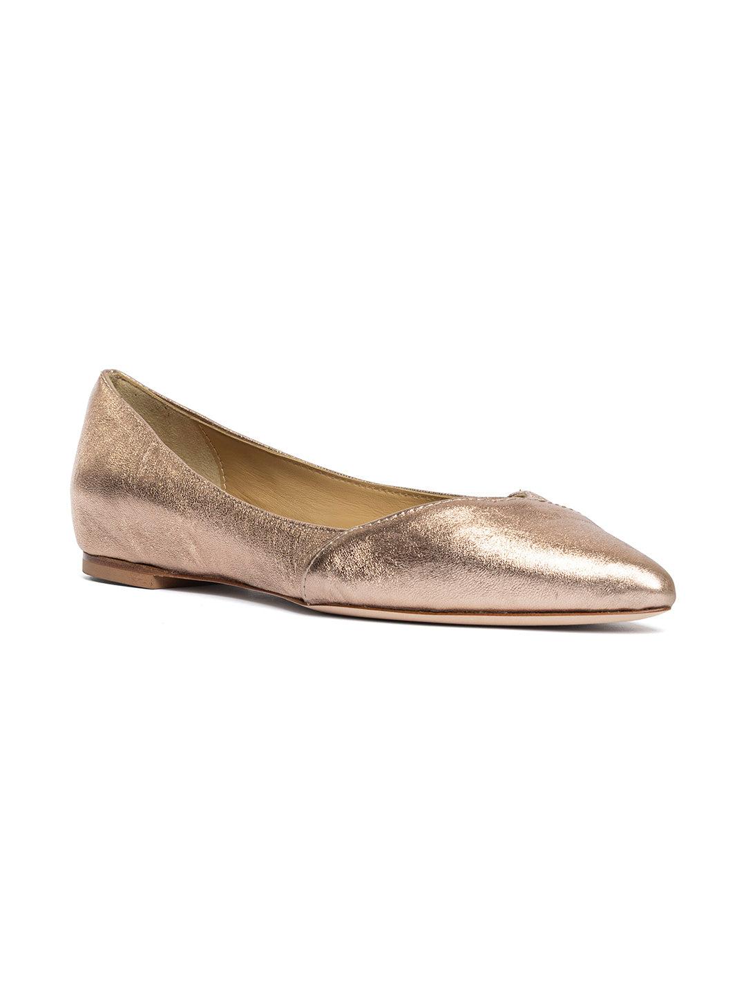 Ballerina in pelle laminata BL1466