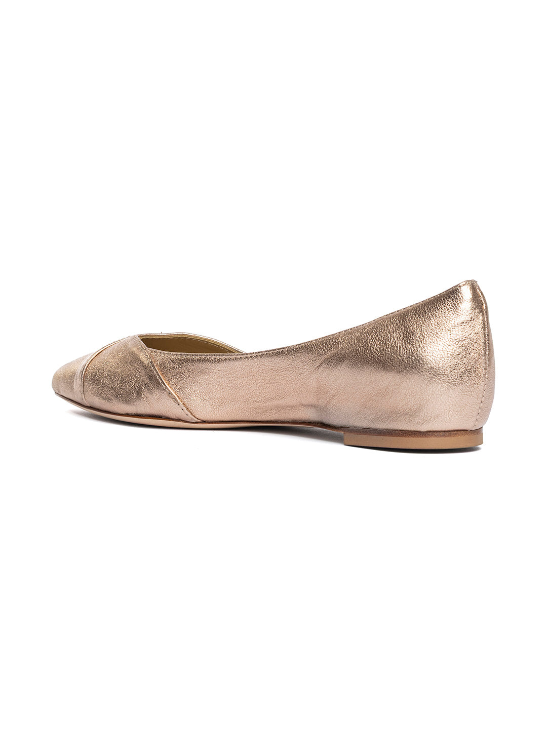 Ballerina in pelle laminata BL1466
