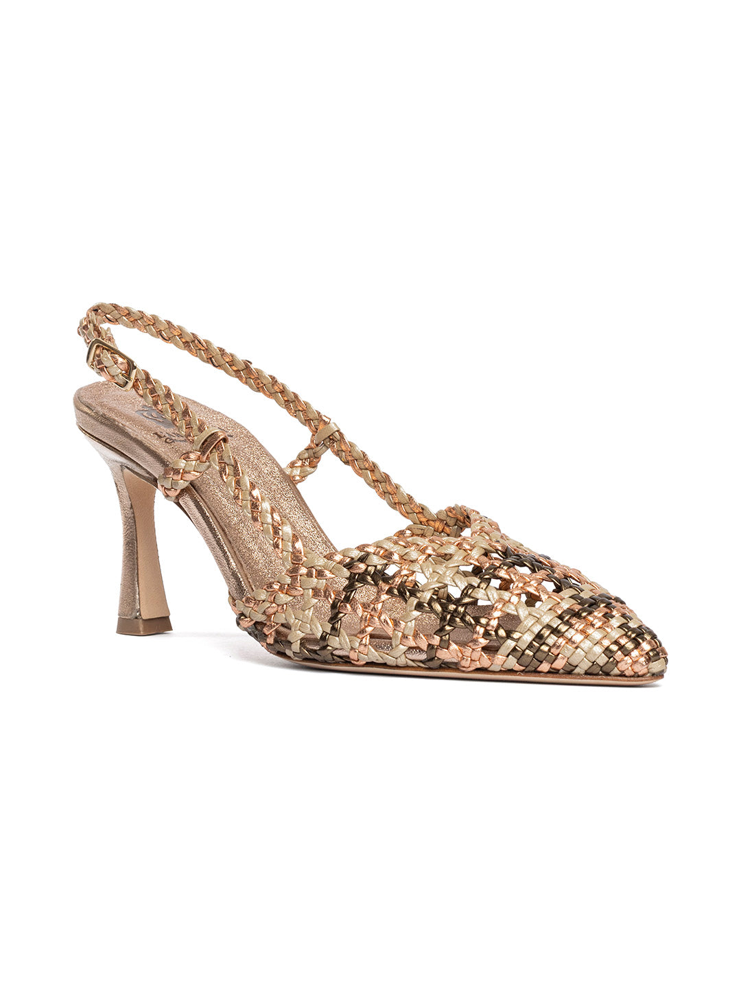 Decollete slingback intreccio CH1767/F