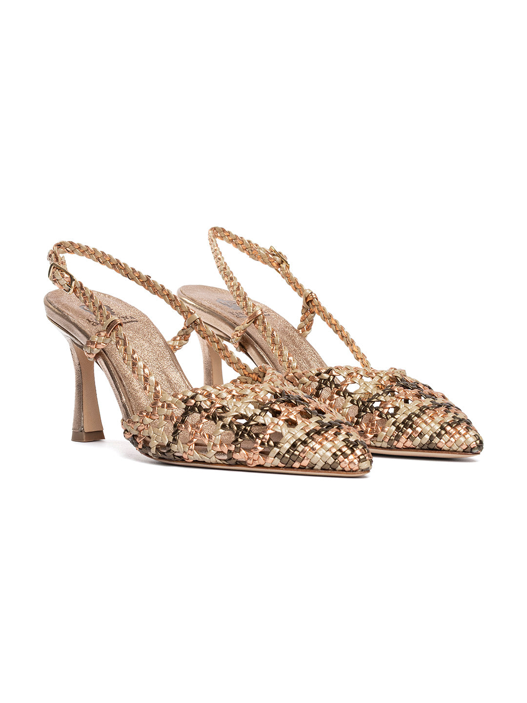 Decollete slingback intreccio CH1767/F