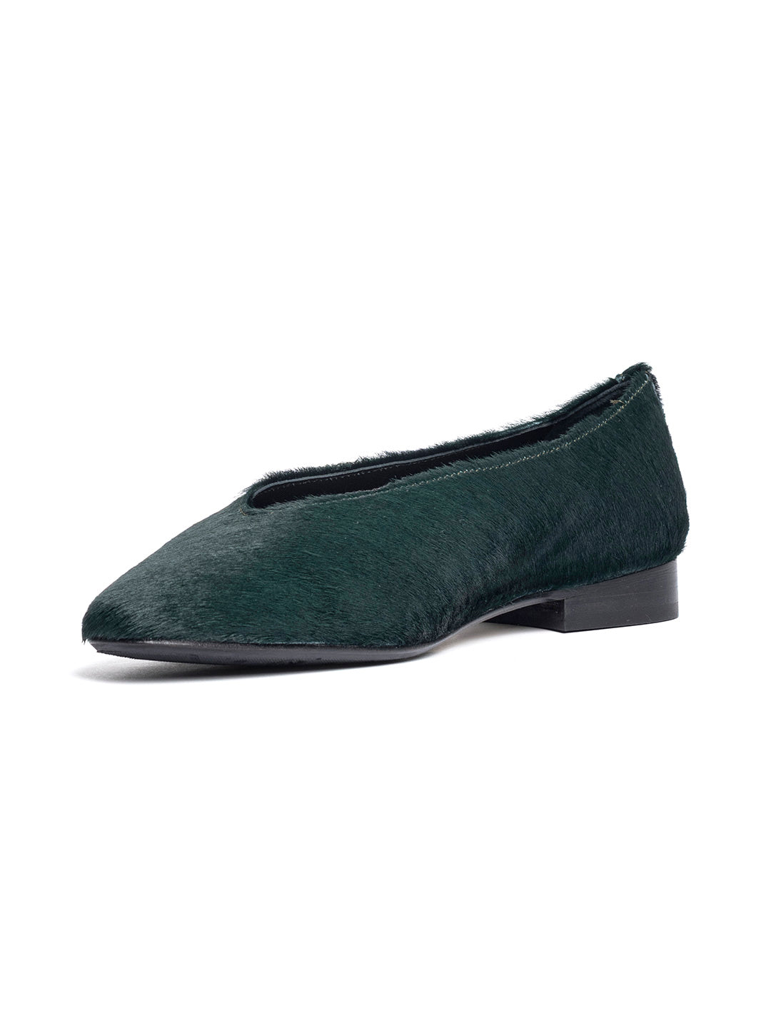 Ballerine in cavallino BL2617 - Verde