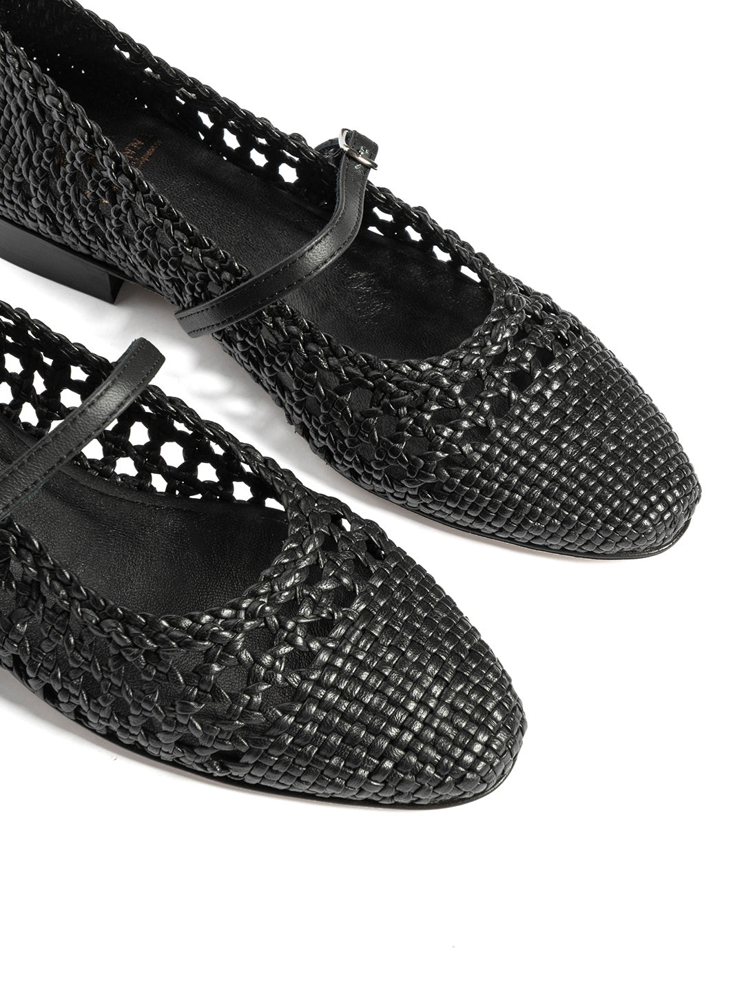 Ballerine in pelle intrecciata BL2653