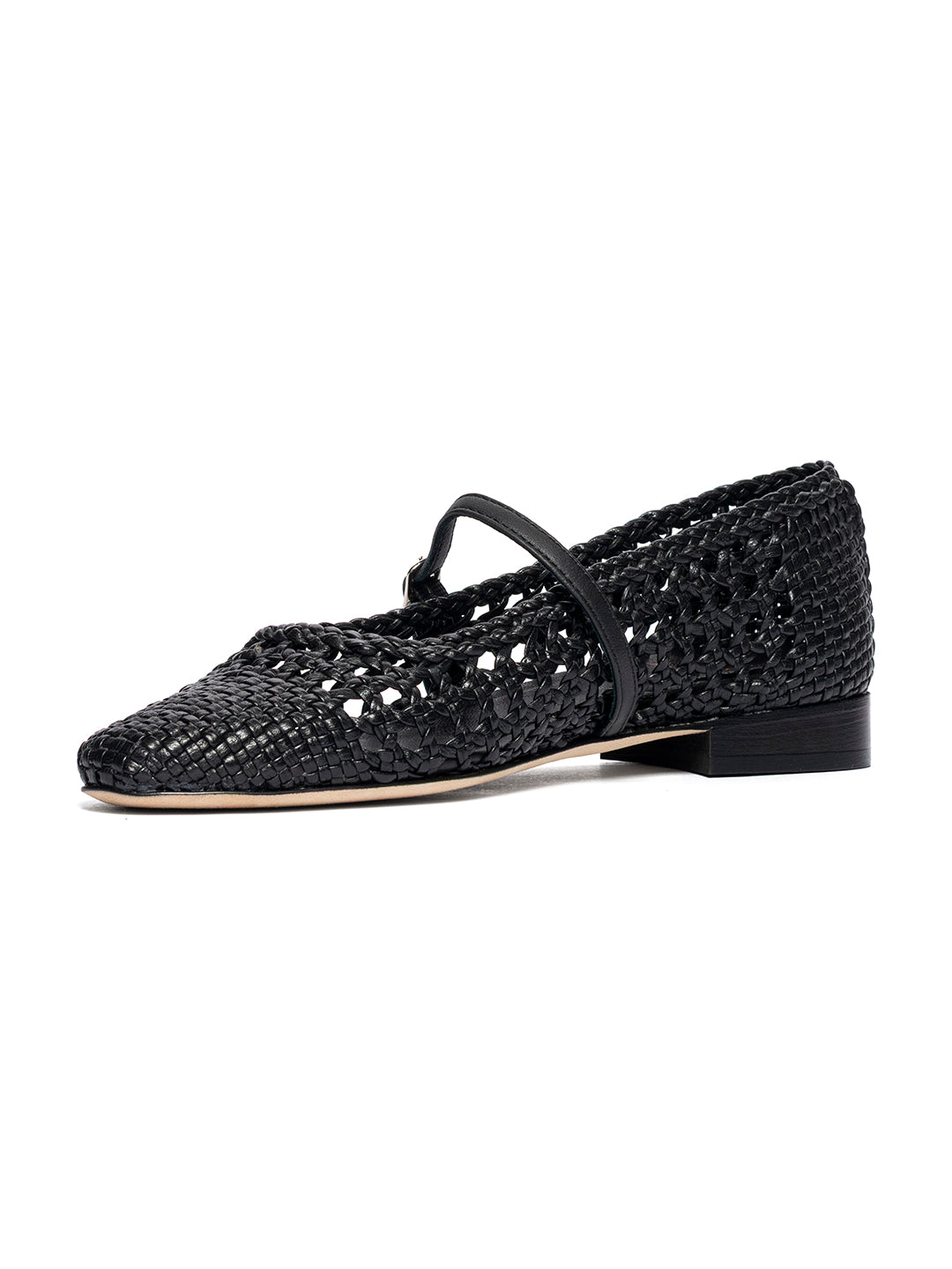Ballerine in pelle intrecciata BL2653