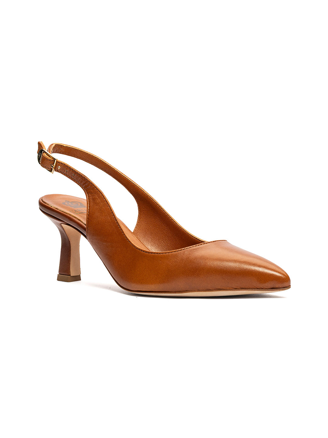 Décolleté slingback in pelle CH1754/RT