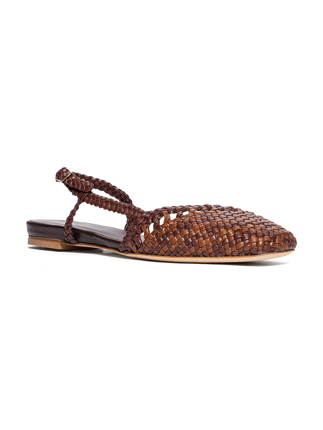 Ballerine in pelle intrecciata CH2650