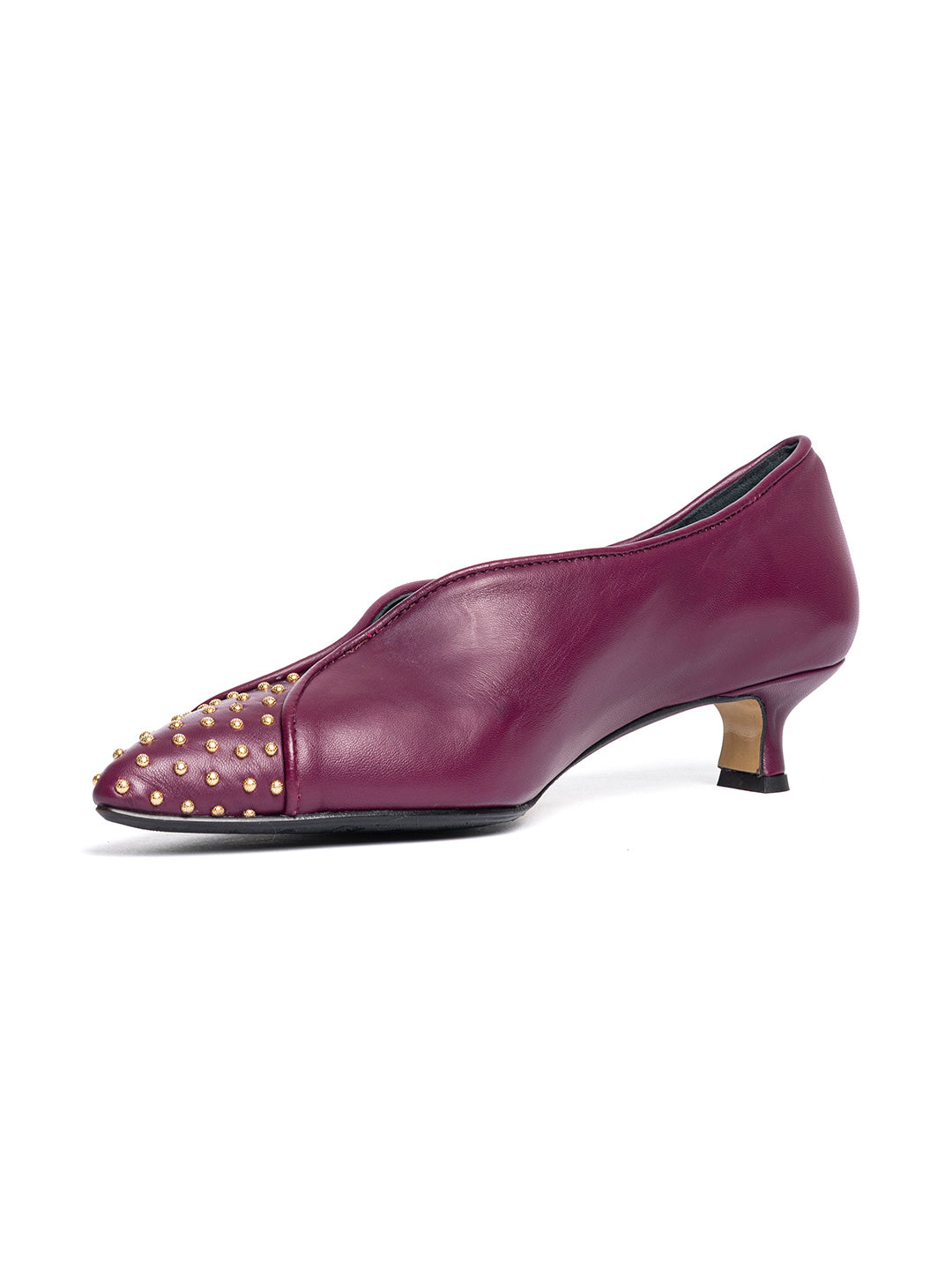 Décolleté in pelle DE2611/RT - Burgundy