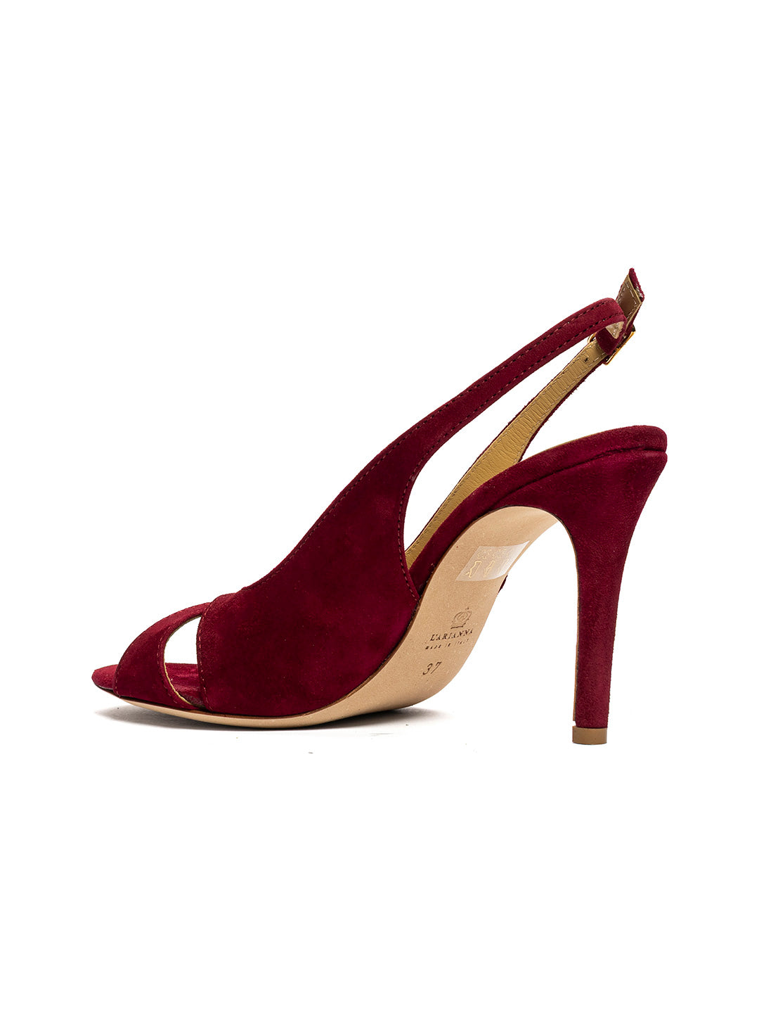 Sandali slingback in camoscio DS2700/F