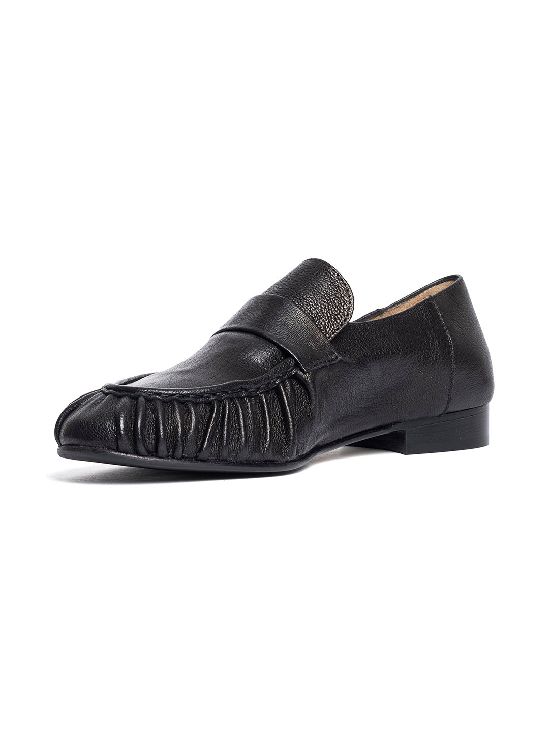 Mocassini in pelle MO2599  - Nero