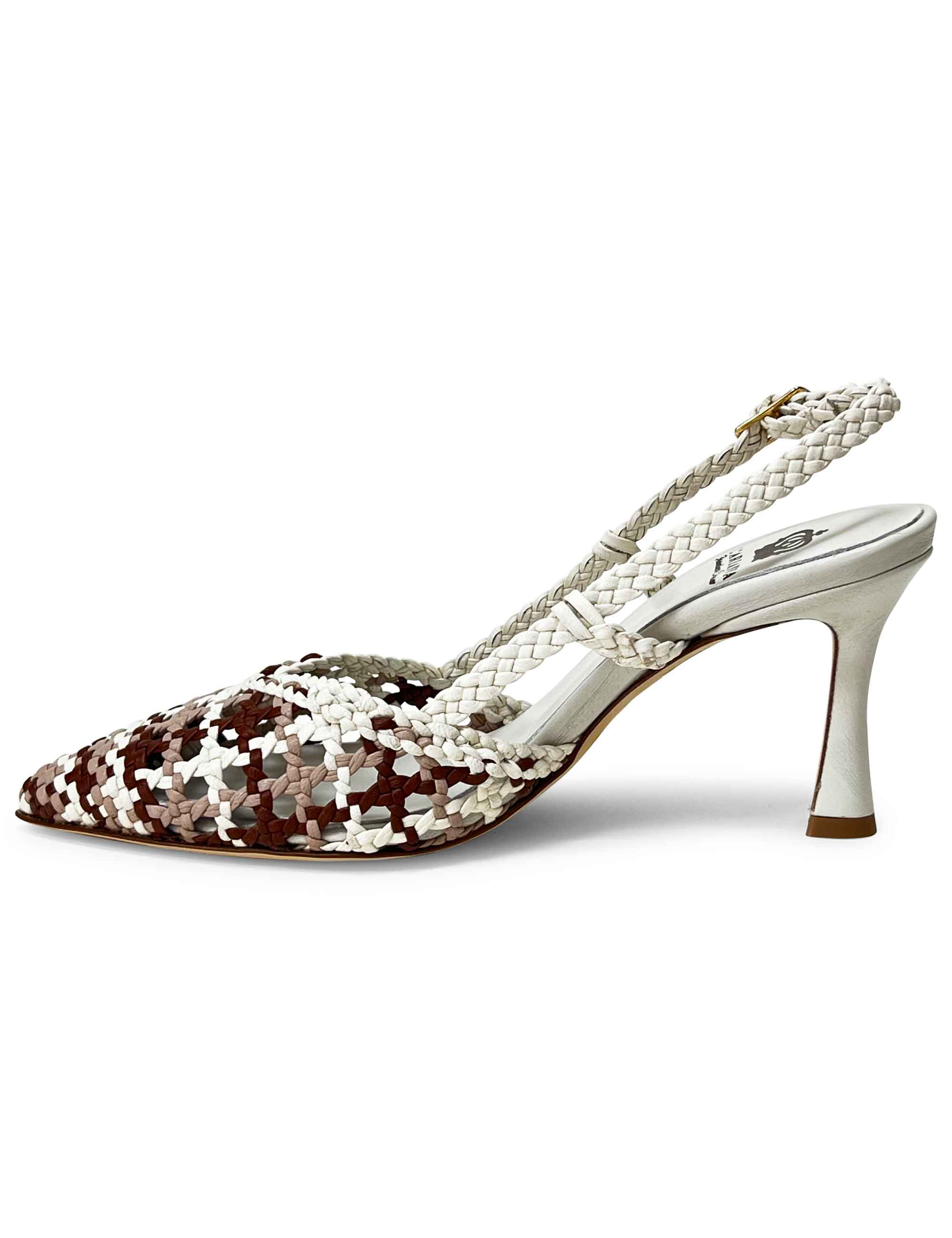 Décolleté slingback intreccio CH1767/RT