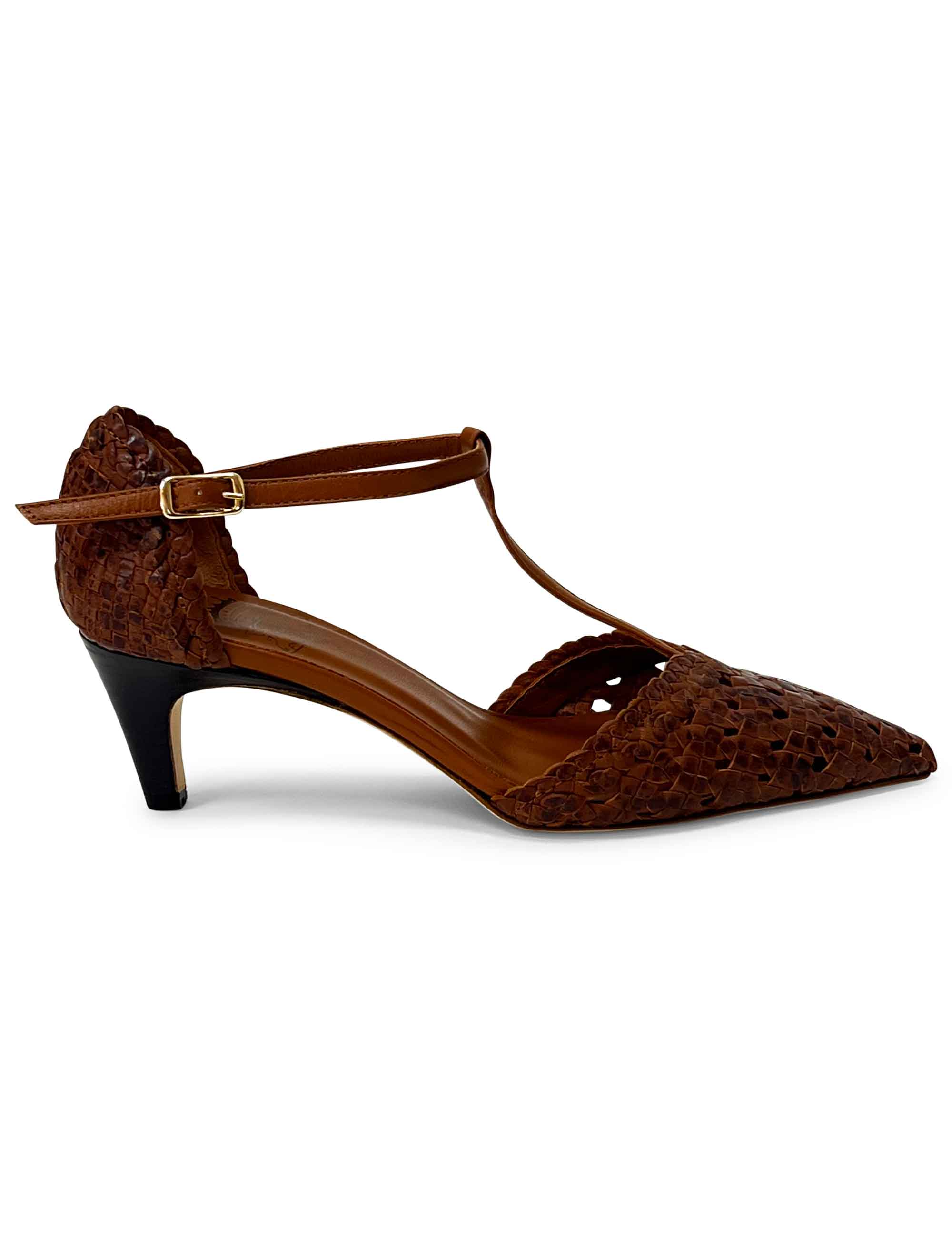 Tanghera in pelle intrecciata TG2658/C