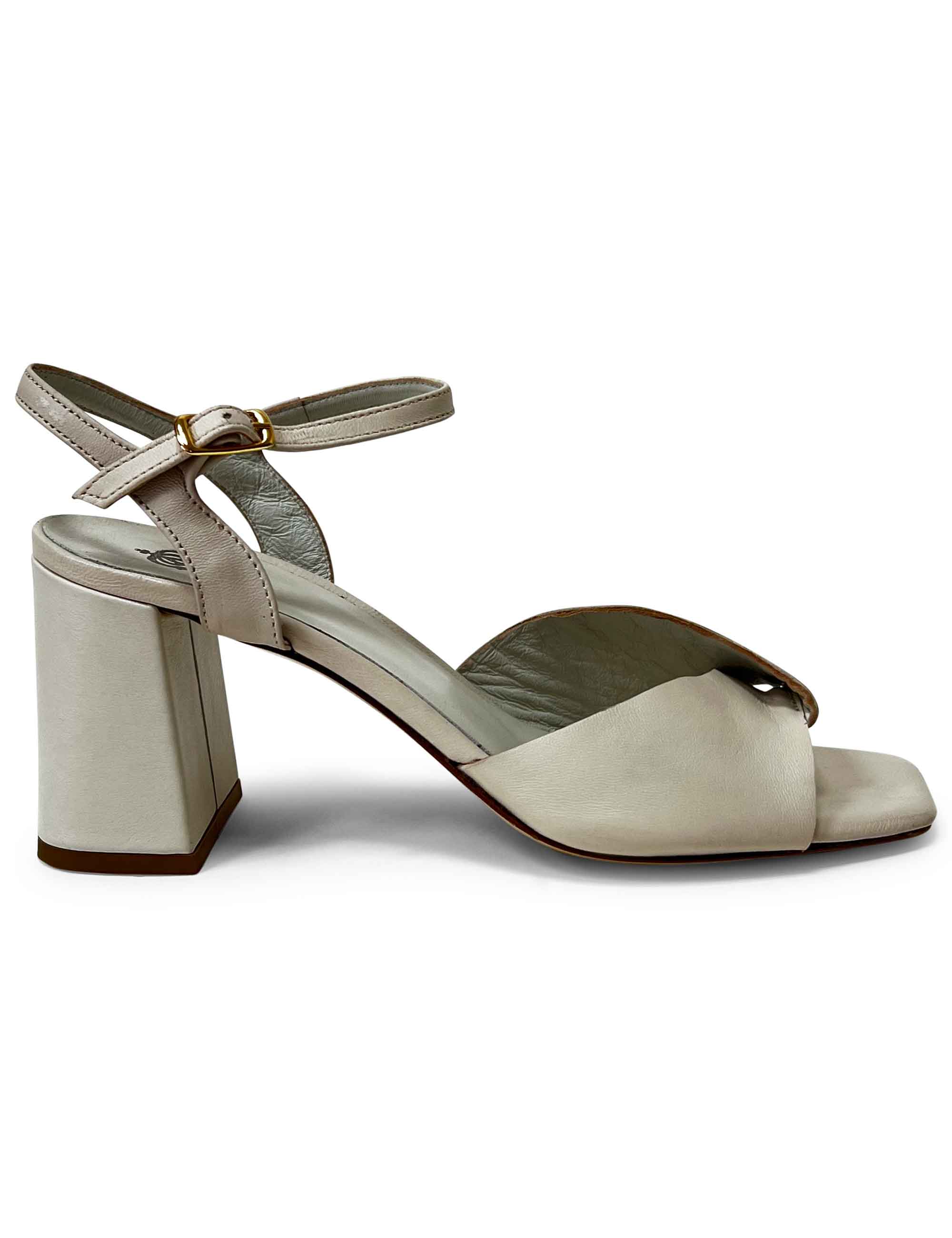 Sandale en cuir Bilbao Lait DS2683/G