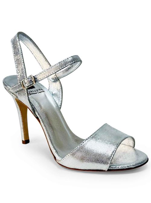 Sandali in pelle cosmo argento DS7053