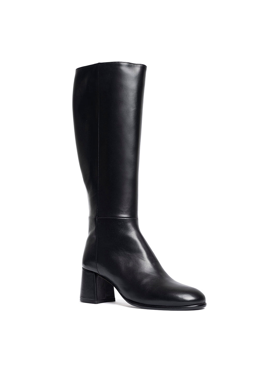 Stivali in pelle ST1585 - Nero