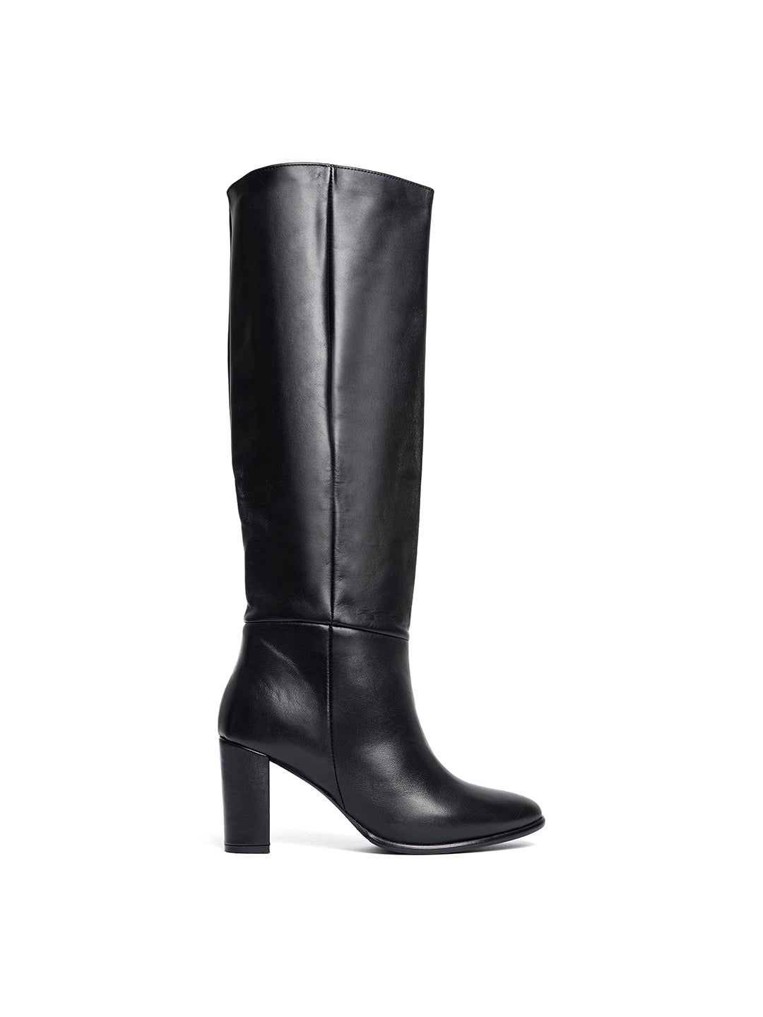 Stivali in pelle ST1593 - Nero