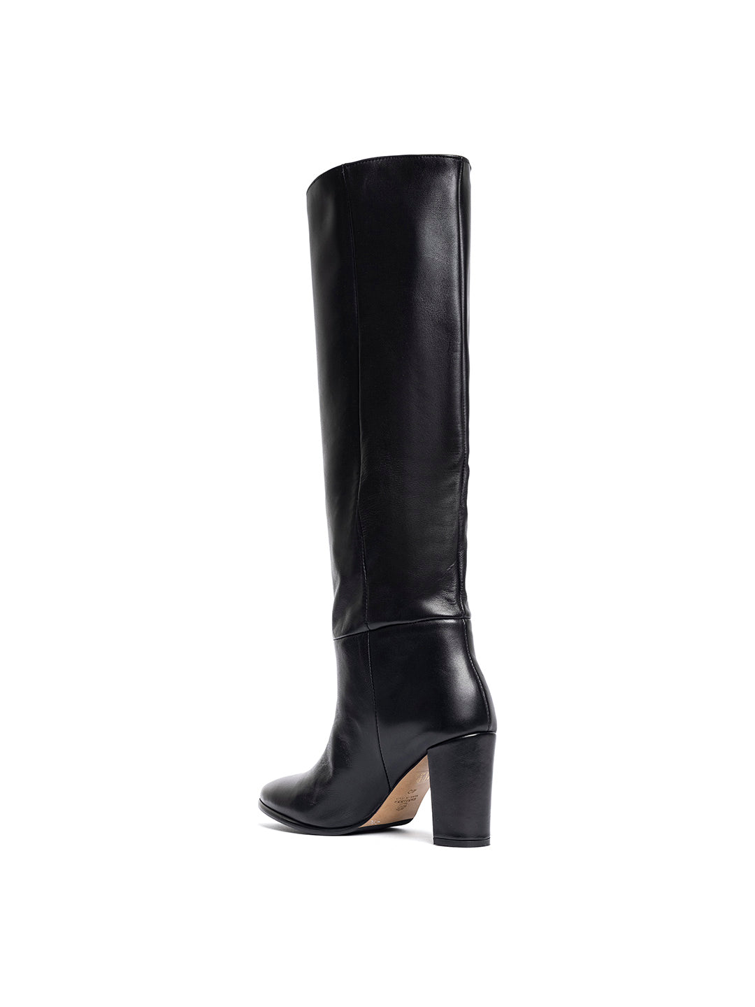 Stivali in pelle ST1593 - Nero
