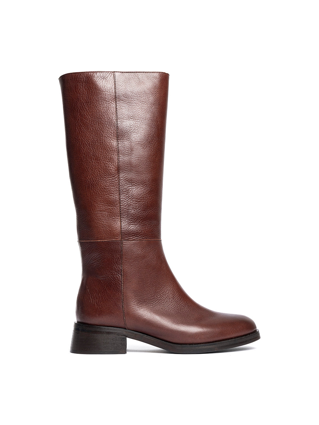 Stivali in pelle ST2587 - Testa di moro