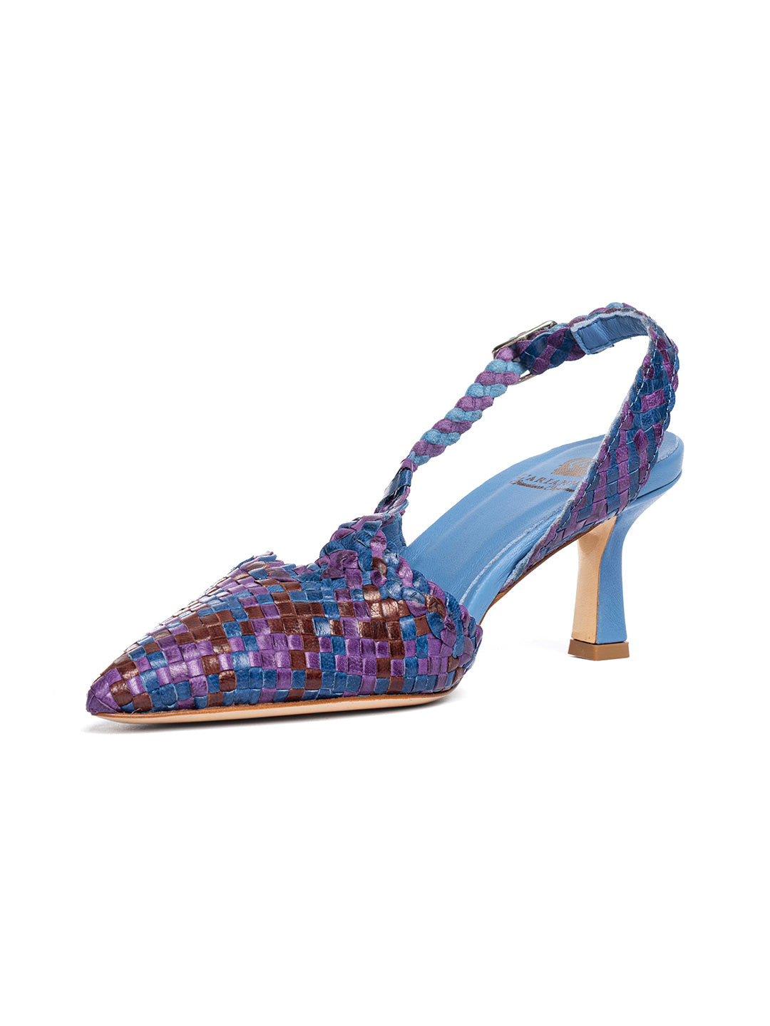 Decollete slingback con intreccio CH2717/RT